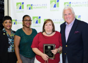 Teacher of the Year Winner Christina Doepel at 2016 Maryland History Day