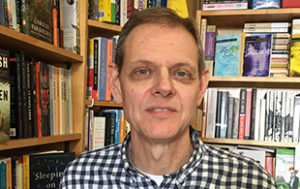 Fred Powell of Main Street Books located in Frostburg, MD