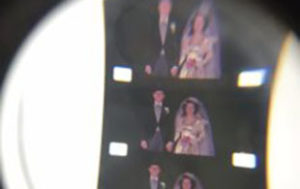 Harvey Schreter wedding film roll