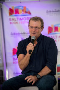 One Maryland One Book author Tim Junkin discusses "Bloodsworth: The True Story of the First Death Row Inmate Exonerated by DNA Evidence" at the Baltimore Book Festival, as part of the 2018 Author Tour.