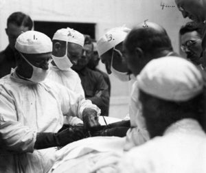 “Photograph of a Surgery in the General Operating Room,” Exhibits: The Sheridan Libraries and Museums, accessed October 24, 2016, http://exhibits.library.jhu.edu/items/show/493.