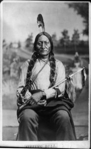 Sitting Bull circa 1881. Courtesy of the Library of Congress