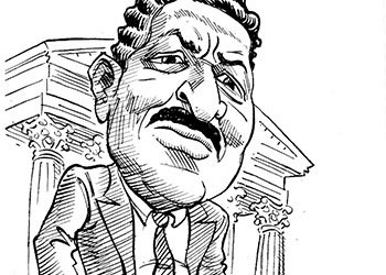 Caricature of Thurgood