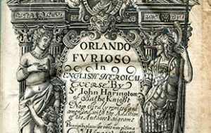 Ariosto’s epic 16th century Italian poem, Orlando furioso.